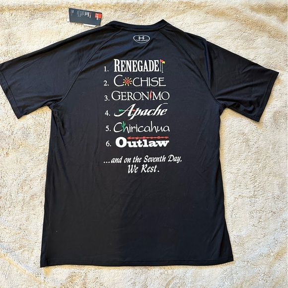 Black Desert Mountain Under Armour Golf T-shirt NWT Size L - Picture 5 of 7